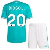 Maglia ufficiale Liverpool Diogo J 20 Alternativa 2025-26 per Bambino